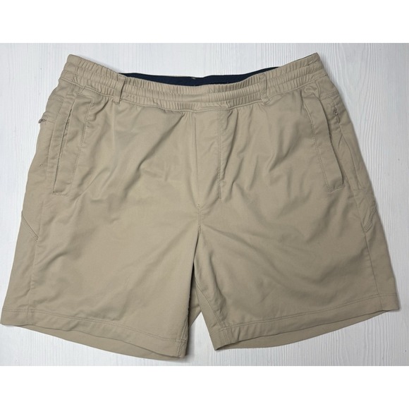 Birddogs Other - Birddogs Lined Athletic Golf Sports Classic Shorts Stretch Beige Tan 6" Men XL